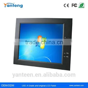 IP65 Front Plate 19inch Industrial Touch Screen Panel pc With 5-wire Touchscreen thumbnail-1