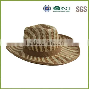 Wavy Selling Boater Mexico Sombrero Beach Straw Hat thumbnail-1