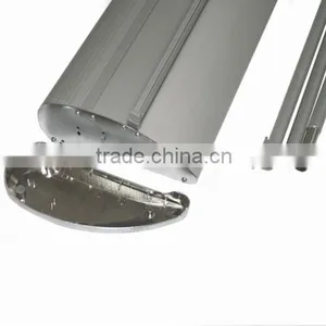 Trade Show Portable Heavy Base Roll up Banner Stand, Aluminum Water Drop Roll up Standees thumbnail-4