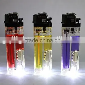 Cheaper Manufacturer Flint Led Refillable Lighter,flint Lighter,led Lighter, Electronic Lighter thumbnail-1