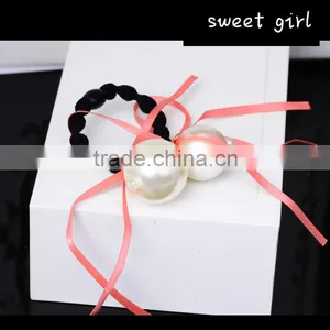 Square Crystal Ponytail Holder Rhinestone Elastic Hair Rope F69 thumbnail-2