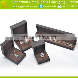 Cardboard Covered With Art Paper Jewelry Set Gift Packaging Box for Ring /earring/bracelet/necklace thumbnail-1