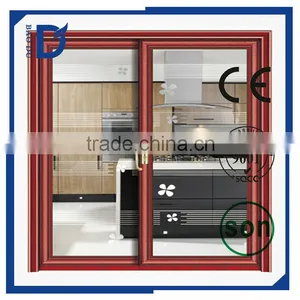 New Aluminum Frame Door for Kitchen Glass Insert Aluminum Door thumbnail-3