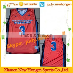 2016 New Design Women Basketball Uniform, Basketball Suit and Shirt thumbnail-1