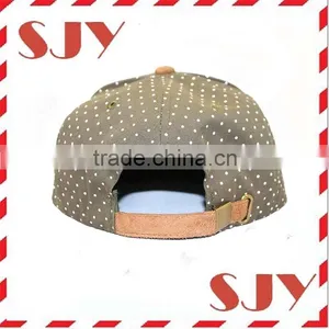 Wholesale New Arrival Suede Flat Brim Blank Snapback Hat thumbnail-5
