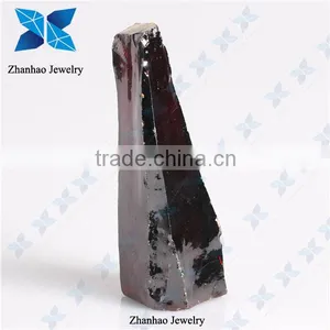 Wholesale Light Garnet Rough cz Synthetic Colored Stones for Jewelry thumbnail-1