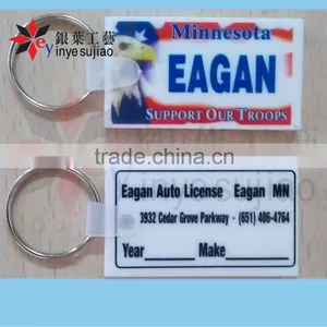 Soft Flexible Vinyl PVC Keychain Heat Tranfer Printing thumbnail-1