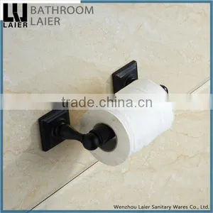 Elegant China Wholesale Zinc Alloy ORB Finishing Bathroom Accessories Wall Mounted Toilet Paper Holder thumbnail-2