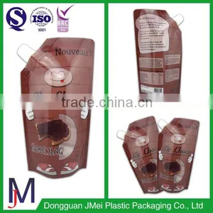 Food Grade Liquid Stand up Pouch With Spout for Children Food Packing thumbnail-6