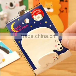 Different Shaped Design Cute Die Cut Memo Pads Sticky Notes thumbnail-2