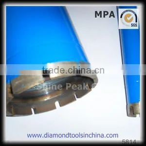 Dry Turbo Segmented Side Protection Diamond Core Drill Bit for Marble thumbnail-3