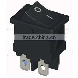 4 Pin Rocker Switch Blue Light thumbnail-3