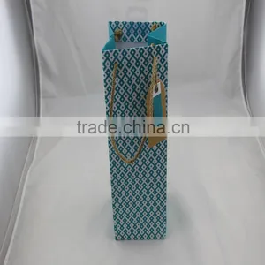 2015 New Arrival Cheap Cardboard Paper Wine Bag Christmas Gift Bag thumbnail-1