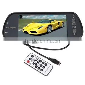 7 Inch Car Rear View Mirror With USB/FM/MP5/Bluetooth,car Mirror Monitor thumbnail-5