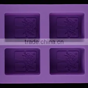 Handmade Silicone Square Soap Mold High Temperature Resistant Silicone Soap Molds thumbnail-4