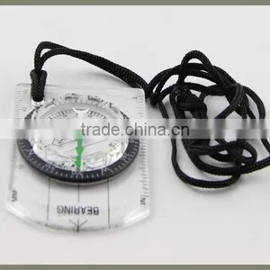 Transparent White Color and Acrylic Plastic Case Material Military Compass thumbnail-3
