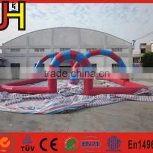 Best Popular Inflatable go Kart Track Inflatable Race Track Outdoor Race Track thumbnail-1
