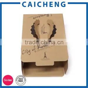 Recycled Materials Feature and Hand-held Kraft Paper Cake Box thumbnail-2
