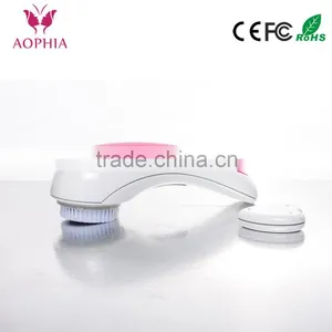 OEM Waterproof Facial Cleansing Sonic Facial Brush Sonic Wireless Rechargeable Facial Cleansing Brush thumbnail-1