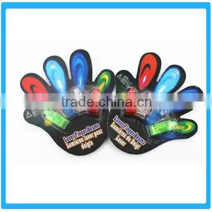 Children Toys Party Carnival Supplies LED Finger Laser Beams Finger Flashlight thumbnail-1