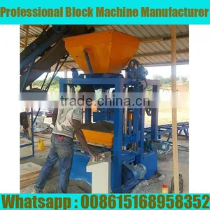 QT4-24 Concrete Block Making Machine Domestic Sold in China thumbnail-6