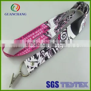 Supply Promotional Polyester Lanyard With Printed Emoji as Gift thumbnail-1