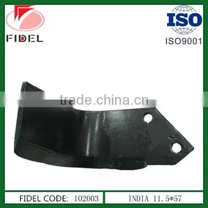 HIGH QUALITY ROTAVATOR BLADES, 14.5*46mm, 14.5*57mm, 11.5*57mm thumbnail-3