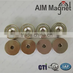 Strong 16mm Countersunk Pot Magnet thumbnail-2