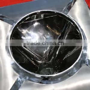 Stainless Steel Square Hopper With Movable WheelsStainless Steel Square Hopper With Movable Wheels thumbnail-4