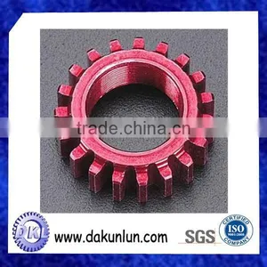Precision CNC Turning Anodized Aluminum Pinion Gear thumbnail-2
