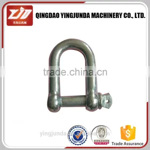 US Type Drop Forged Lifting Safety Screw Pin Chain Shackle thumbnail-1