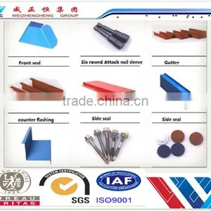 Cheap Price Light Steel Color Corrugated EPS Sandwich Panel thumbnail-6