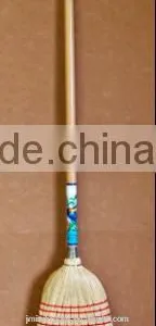 Nature Corn Broom Stick With Wooden Handle thumbnail-3