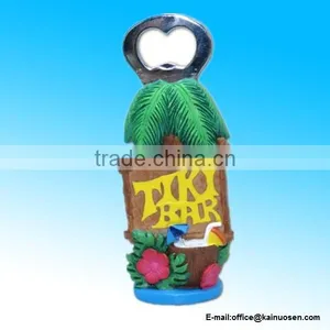 Hawaiian Tiki Bar Island Style Bottle Opener thumbnail-1