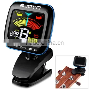 JOYO JMT - 03 Clip-on 360 Degrees Rotation Color LCD Guitar Tuner Metronome for Bass Violin Ukulele Instrument Accessories thumbnail-1