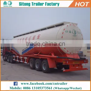 Tanker Trailer Manufacturers Bulk Powder Cement Tank Semi Trailer thumbnail-1