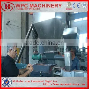 Turnkey Project! Wpc Double-screw Granulating Machine/wood Plastic Granulator Machine thumbnail-1