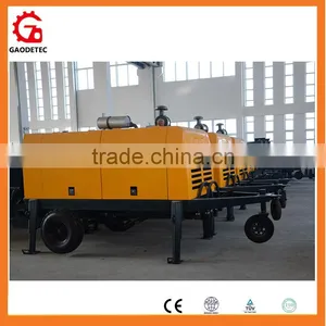 Chinese Output 20m3 per Hour Cement Converying Trailer Concrete Pumps for Sale thumbnail-1