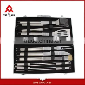 Stainless Steel Bbq Grill Tools Set Barbecue Accessories Utensils thumbnail-4