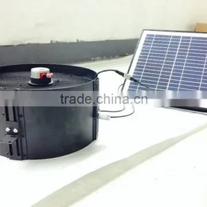 Vent Goods Bottom Price Solar Power Fan Roof Ventilator Gable Wall Mounting (Solar Gable Attic Fan) thumbnail-1
