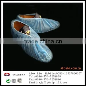 Disposable Shoe Covers With Non-woven Fabric thumbnail-1