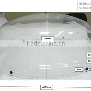Round Ball Dome Skylight, Polycarbonate Skylight Dome thumbnail-3