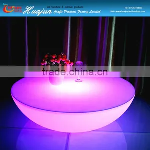 HUAJUN Led Bar Table/ Color Changing Cocktail Table/ Rechargeable Led Table thumbnail-5
