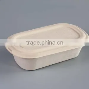 1000ml Fast Food Takeaway Container Made From Sugarcane thumbnail-1