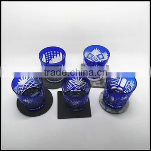 2017 Trendy Home and Hotel Stock Hand Cut Glass Tumbler thumbnail-2
