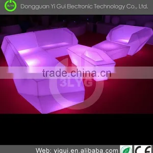 LED Outdoor Solar Round Bar Table for Wedding, Party thumbnail-6