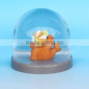 Custom Funny Animals Plastic Resin Snow Globes For Wholesale thumbnail-4