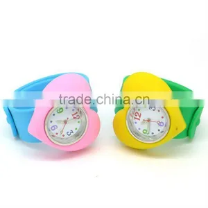 Heart Shape Silicone Slap Watch thumbnail-1