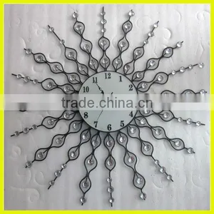Mordern Design Mirrored Wall Clock thumbnail-1