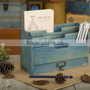 Antique Wooden Crate Box thumbnail-6